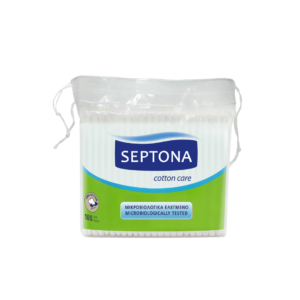 Septona Cotton Buds ( 100pcs)- Plastic Bag With String
