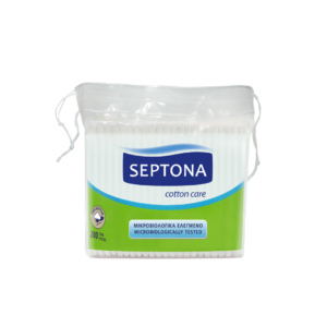 Septona Cotton Buds ( 200pcs)- Plastic Bag With String