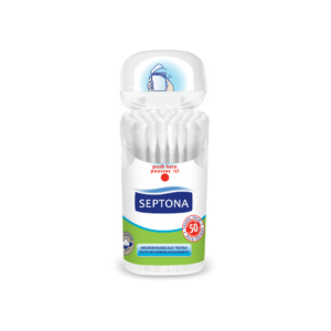 Septona cotton buds with dispenser box 50 “travel pack”