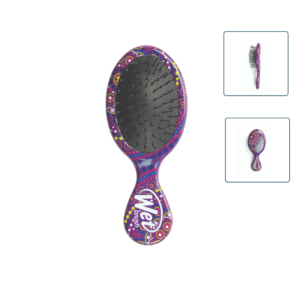Wet Brush Mandala-Purple Mini Detangler
