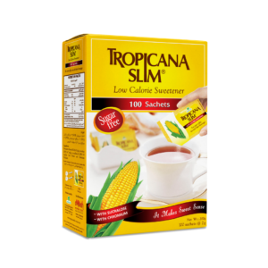 Tropicana Slim Low Calorie Sweetener 100 sachets