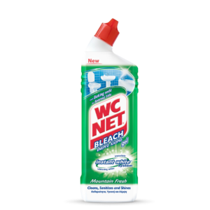 WC NET Toilet Cleaner Bleach Gel Mountain Fresh 750ml
