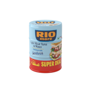 Rio Mare Light Meat Tuna in Water Delicious With Sandwich 160gx3
