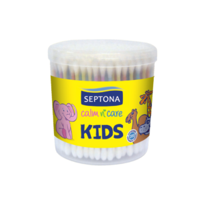 SEPTONA Calm n Care COTTON BUDS for KIDS 200 pcs