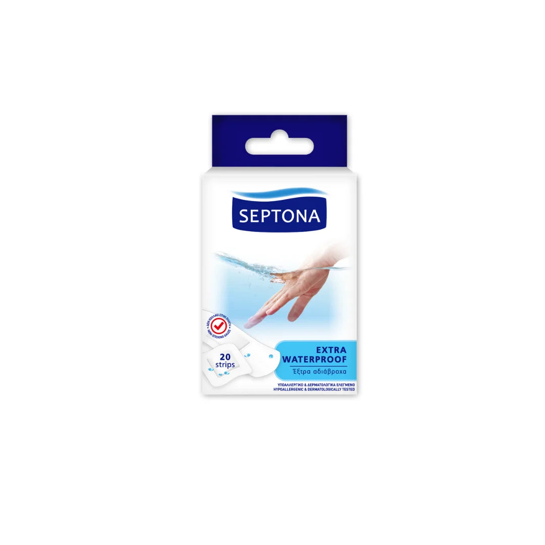 SEPTONA MEDICARE EXTRA WATERPROOF plasters 20 strips