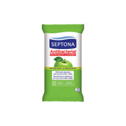 SEPTONA ANTIBACTERIAL WIPES GREEN APPLE 15pcs