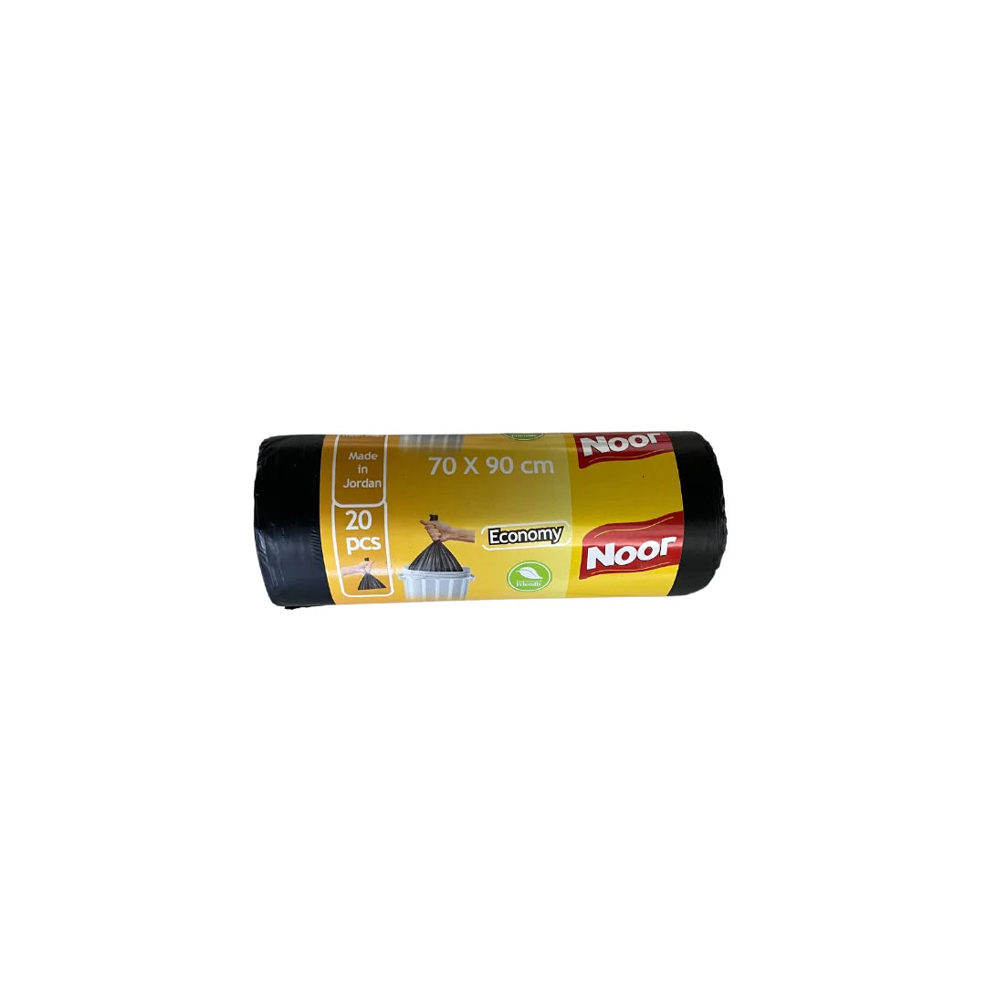 Noor trash bags 70*90 economy 20 pcs roll magestic