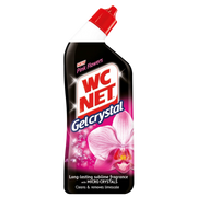 WC NET Toilet Cleaner Gel Crystal Pink Flowers 750ml