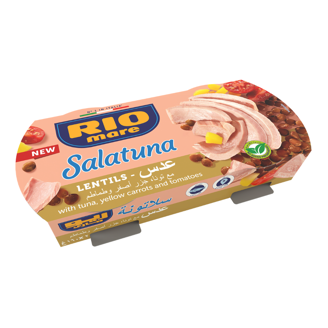 Salatuna Lentils 160gX2