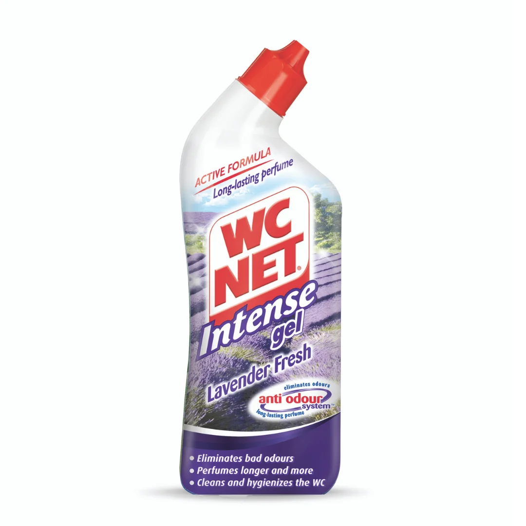 WC NET Toilet Cleaner Intense Gel Lavender 750ml