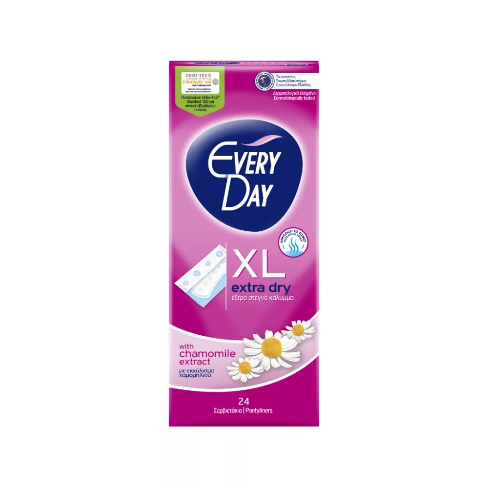 EVERYDAY EXTRA DRY EXTRA LONG 24 PCS