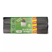 Noor trash bags 70*90 classic 60 pcs 3 roll