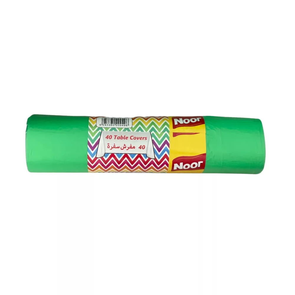 Noor Plastic Tablecover roll 110*90cm 40pcs