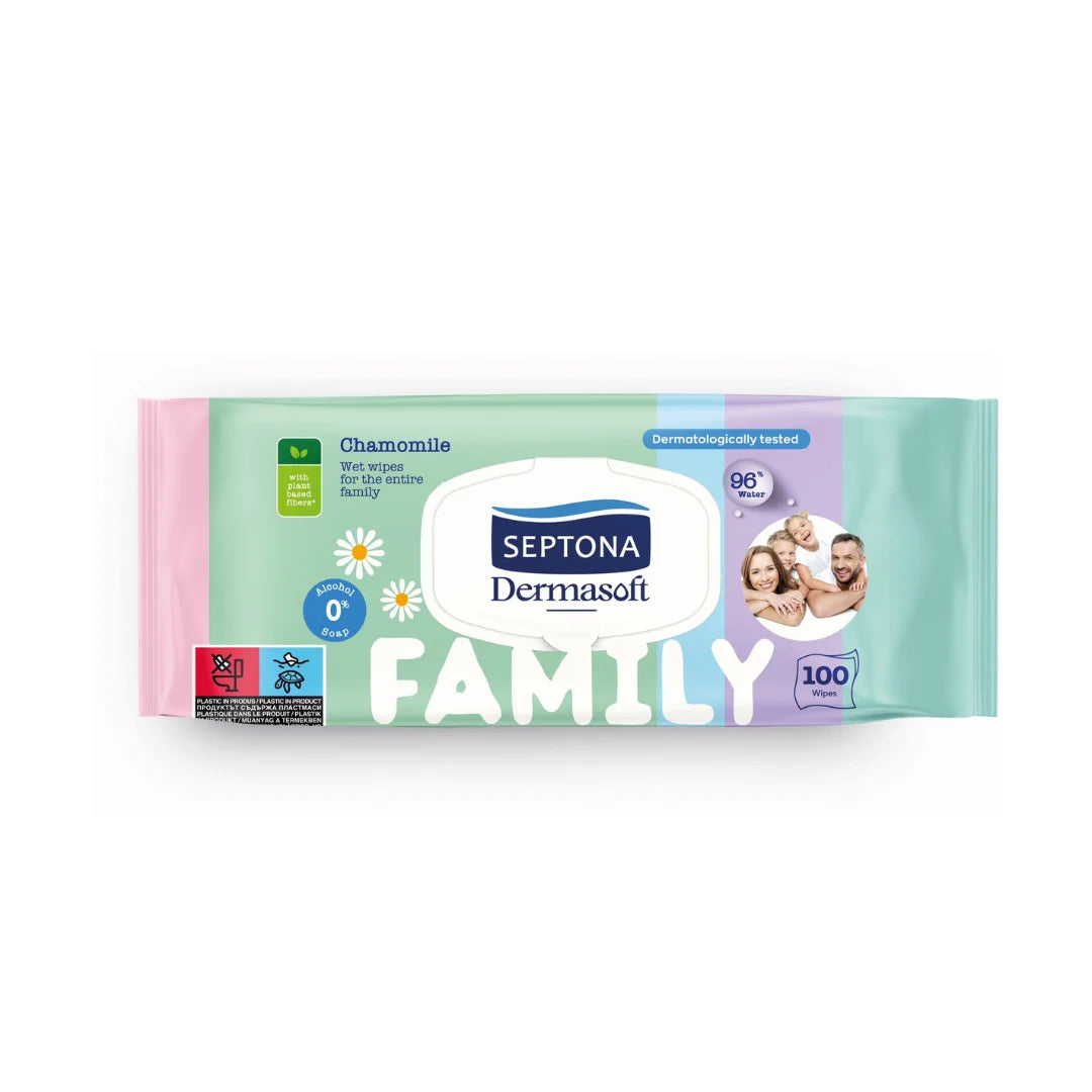 Septona Family WIPES water 100 pcs