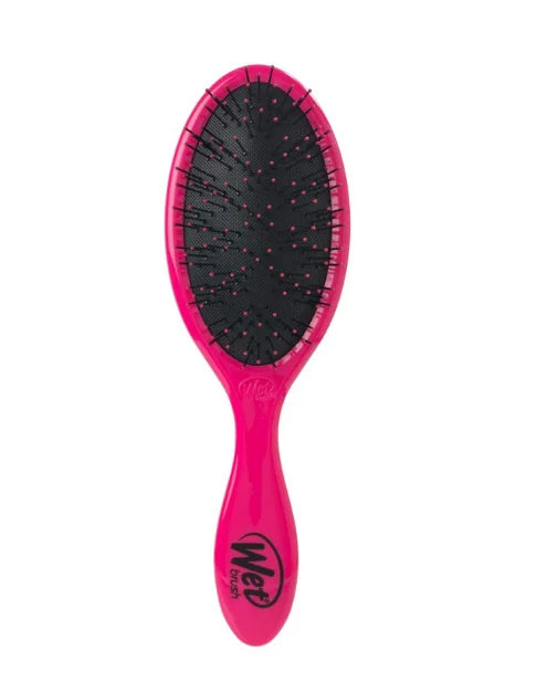 Wet Brush Detangler For Thick Hair - Pink