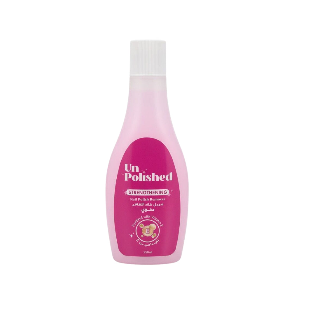 unpolished nails polish  Remover 250ml - Strengthening With Vitamin E