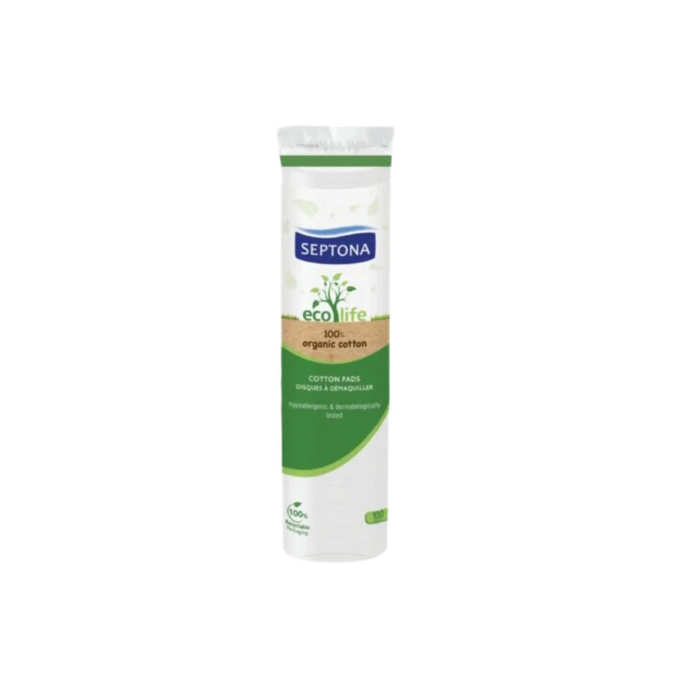 Septona Eco Life  LADY ROUND COTTON PADS 100 Pcs
