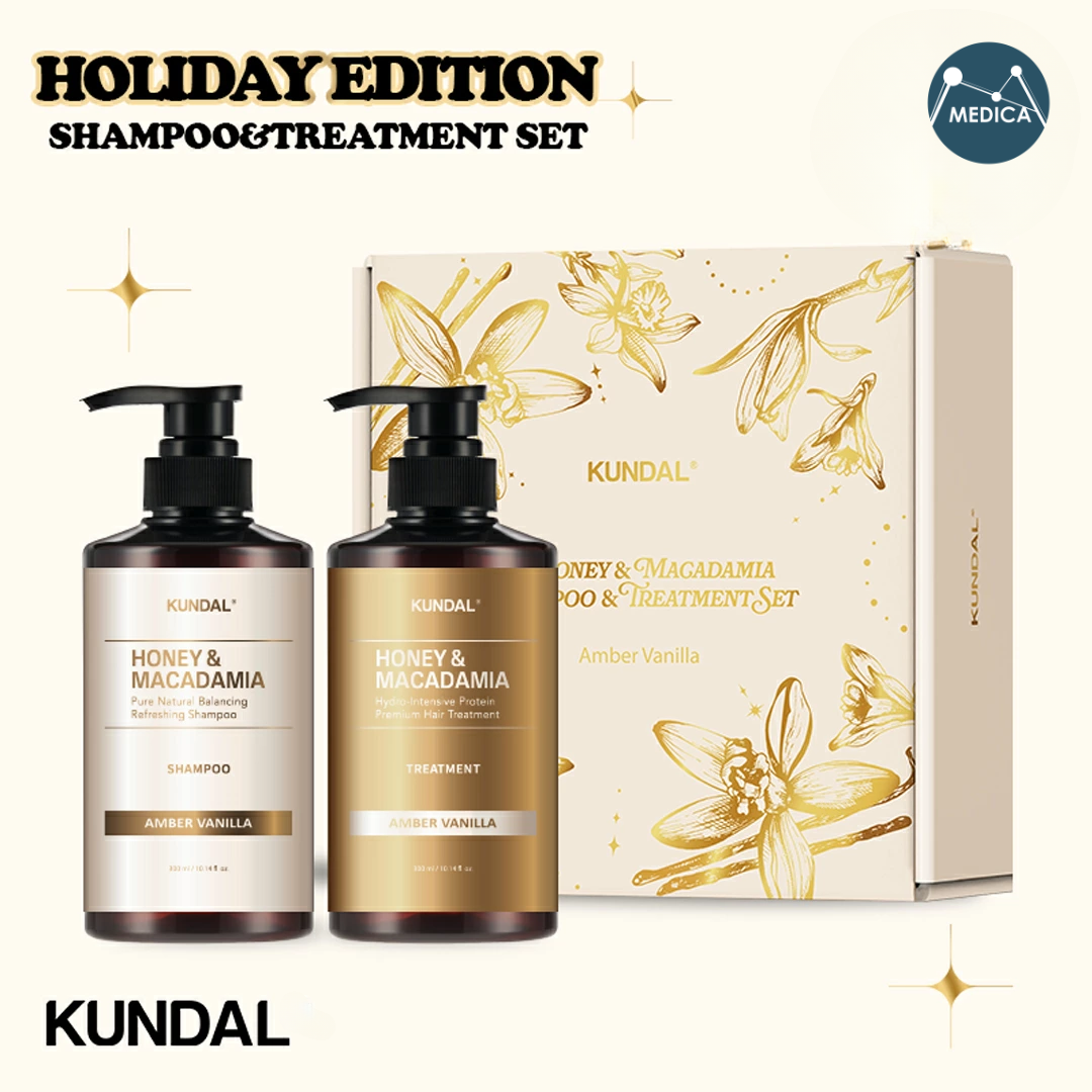 HONEY AND MACADAMIA SHAMPOO+TREATMENT 300ML -AMBER VANILLA