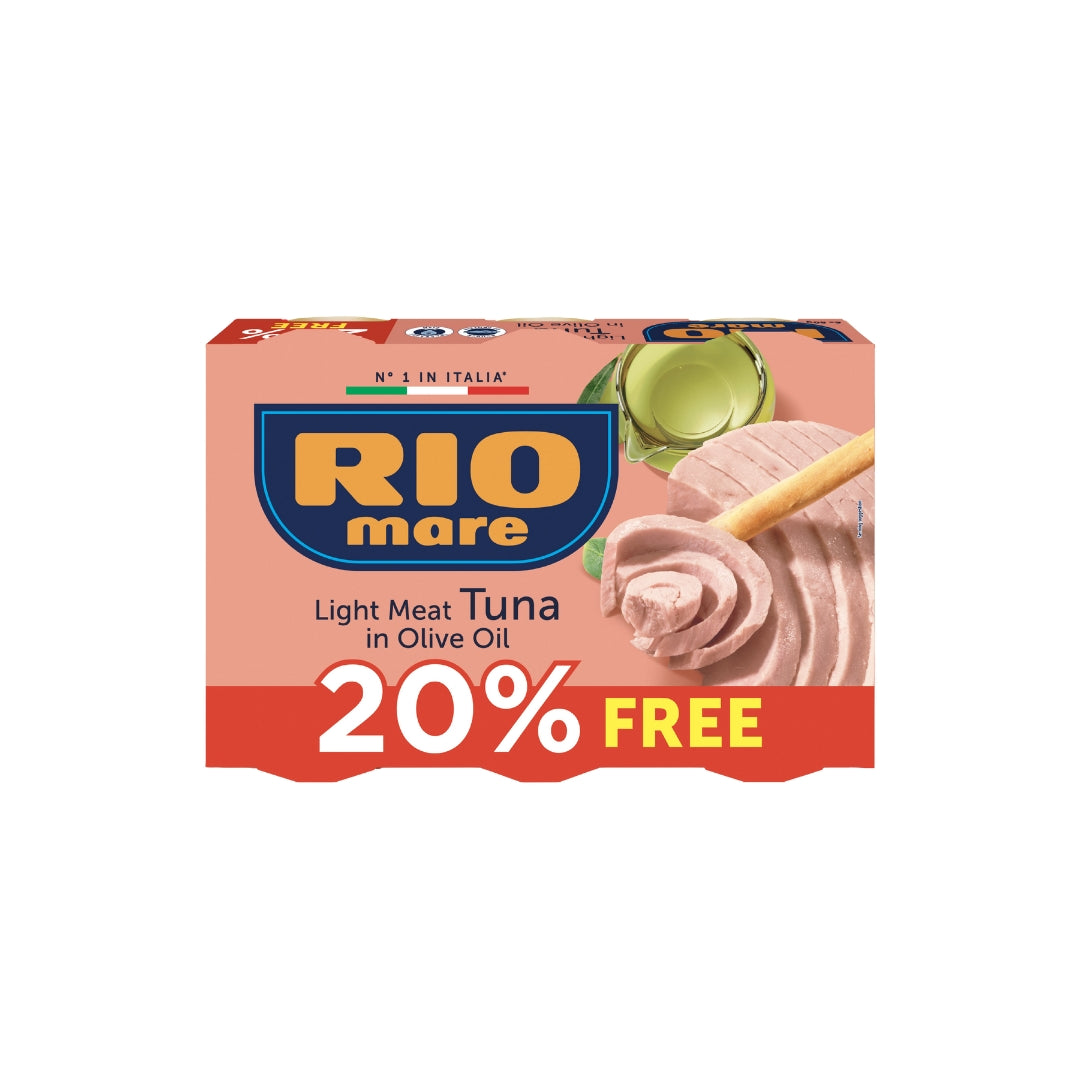 RM TUNA OLIVE OIL 80G X 6 Family pack SPECIAL-OFFER @ 20% off