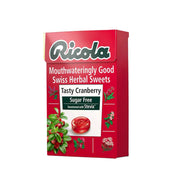 Ricola Cranberry Sugar free Herb Drops 27.5g Box
