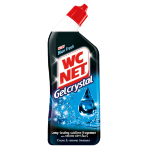 WC NET Toilet Cleaner Gel Crystal Blue Fresh 750ml