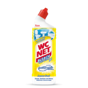 WC NET Toilet Cleaner Bleach Gel Lemon 750ml