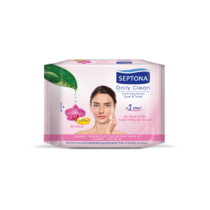 Septona-Cosmetic wipes with orchid & vitamin F