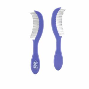 WB Custom Care Thin Hair Detangling Comb-Purple